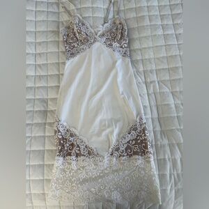 Women’s white mini dress, XS